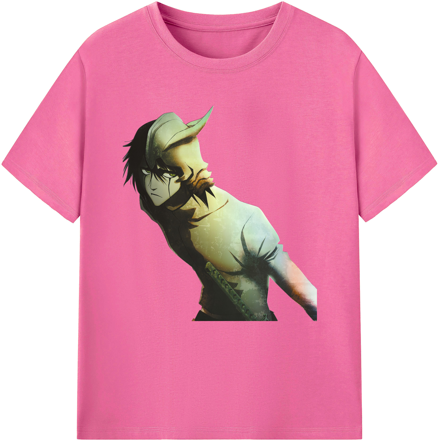 （画像用） ブリーチ ウルキオラ·シファー BLEACH Ulquiorra cifer レディースカジュアルプリントTシャツ（綿100％）